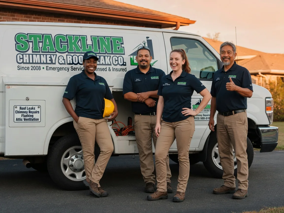 Chimney flashing repair company in Termo, CA